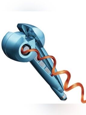 BaByliss Nano Titanium Pro Hair Automatic Curler Blue Miracurl Professional Curl